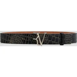 Cinturón de mujer en piel pelo animal print