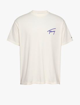 T-shirt imprimé en coton Beige L Male