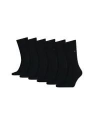 Socken 6er Pkg. Black schwarz 43-46 herren