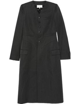 Elegant Nested Wool Jacket with Adjustable Strap