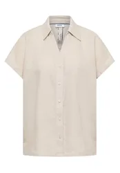 LINEN_Solid Dropped Shoulder B female