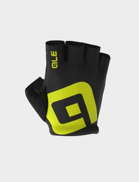 Guanti estivi ciclismo AIR nero-giallo fluo 2024
