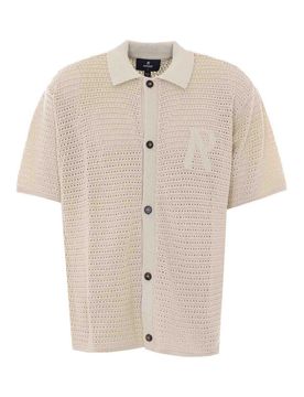 Camicia in maglia Pico Ã©cru