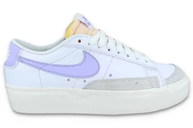 W Blazer Low Platform - Sneaker - weiß / violett - Damen - Size: 36