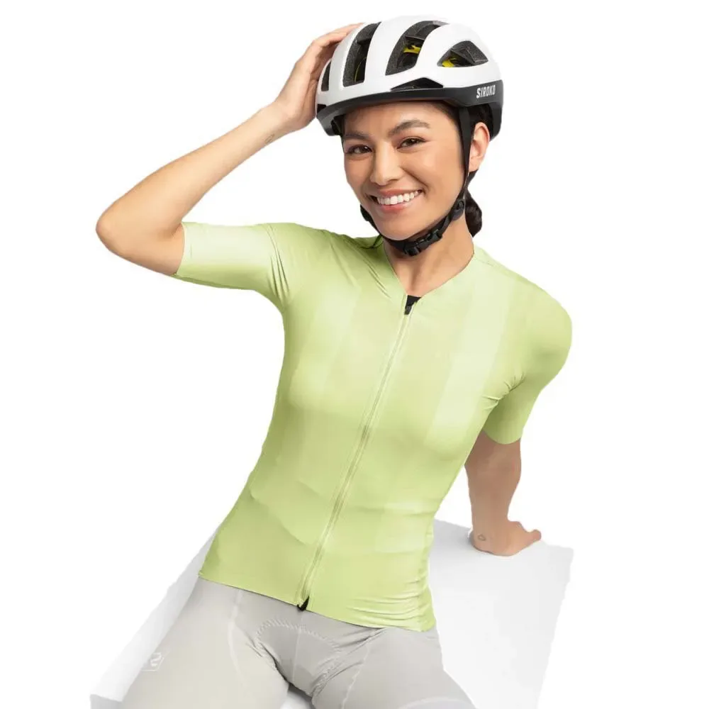 Maglia A Maniche Corte Srx Pro Grenoble Green - Siroko - FashionsVida