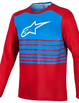 Bicycle Maglia Da Enduro A Maniche Lunghe A-dura Elite 2.0 Red - Alpinestars - FashionsVida
