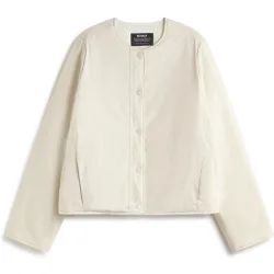 Cazadora de mujer reversible de algodón