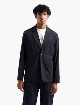 Para hombre. XM000345AF10897UB101 Americana Single (34), Casual, Poliéster