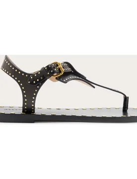 Sandalia plana Joonya de piel - Isabel marant - FashionsVida