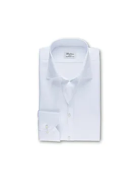 Chemise Slim Fit blanc 43 - Stenströms - FashionsVida