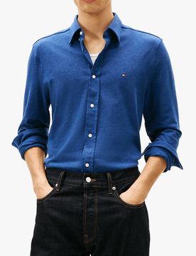Chemise en jersey de coton avec logo