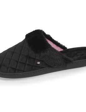 Chaussons mules matelassé Noir noir 39