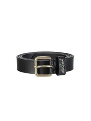 Cinturón de cuero CALYPSO negro 85
