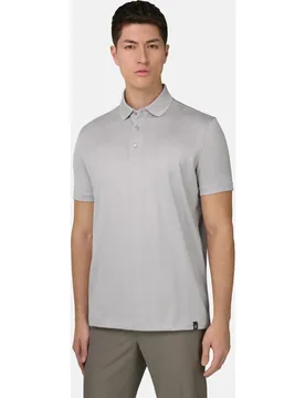 Polo de punto con hilo s-cafè® - Boggi Milano - FashionsVida