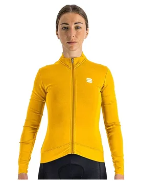 Maglia A Maniche Lunghe Monocrom Thermal Yellow - Sportful - FashionsVida