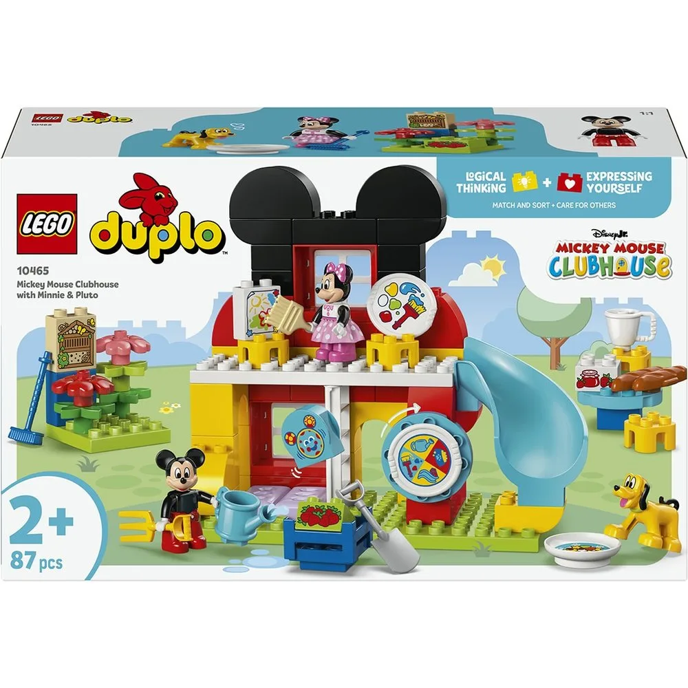 Juego de construcción Casa de Mickey Mouse con Minnie y Pluto Disney - 10465 - Lego - FashionsVida