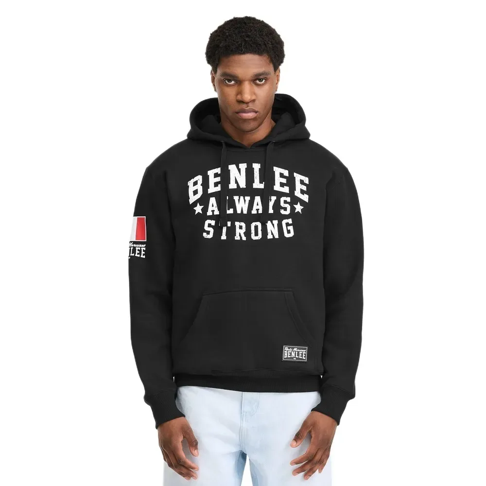 Sweat à Capuche Llanddew Black / White S - Benlee - FashionsVida