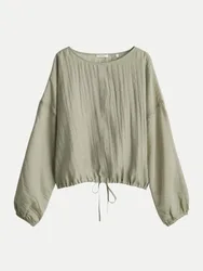Opus Bluse Filla Beige 40