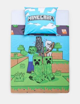 Set di biancheria da letto in cotone Minecraft - multicolor