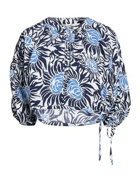 Top Damen Marineblau L Damen - Diane von Furstenberg - FashionsVida