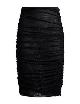 Falda midi Mujer Negro 34,38 Mujer