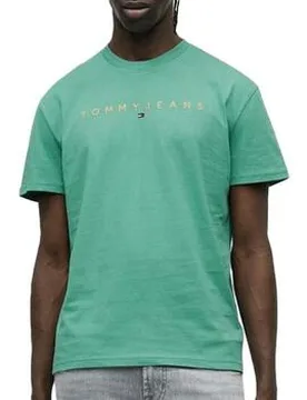T-Shirt Reg Linearss Eu Xxl;Eu S;Eu M;Eu L;Eu Xl Male - Tommy hilfiger - FashionsVida