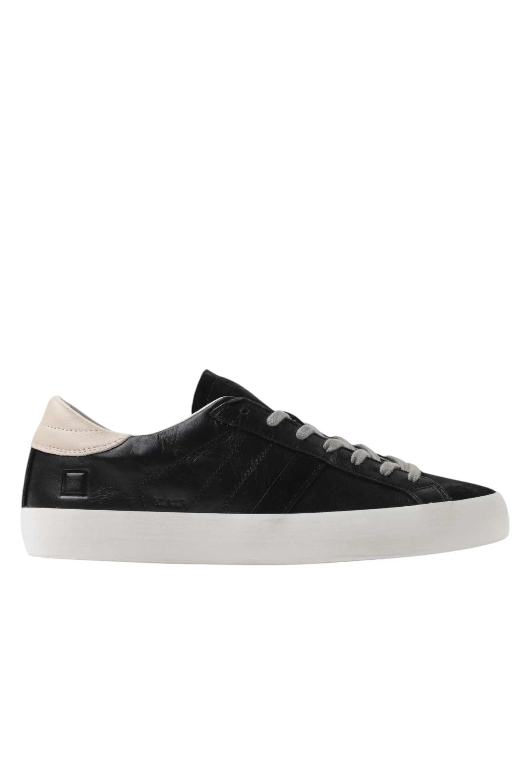 M431-hl-ca-bk DATE Uomo Pelle Nero - D.A.T.E. - FashionsVida
