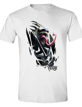T-shirt à Manches Courtes Marvel Venom Rip Through Black / Multicolor S unisex - Pcmerch - FashionsVida