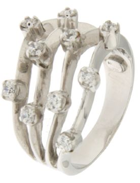 Anello Donna Oro Bianco GL100913
