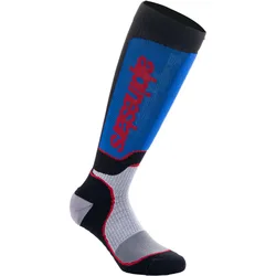 Calze Moto Cross Enduro MX PLUS Blu Bianco Nero taglia S