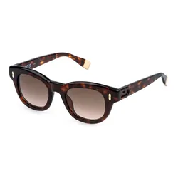 Occhiali Da Sole Da Donna Sfu986-80agh Shiny Middle Havana Brown Gradient/CAT3