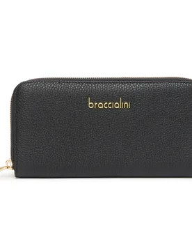 BASIC Portafogli donna B18700_126-BA Nero - Braccialini - FashionsVida