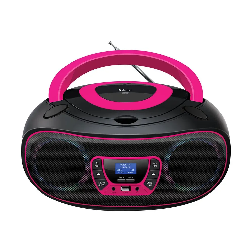 Radio Numérique Tdb-212p Pink One Size unisex - Denver - FashionsVida