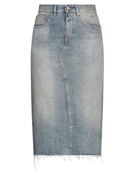 Falda vaquera Mujer Azul marino 36 Mujer