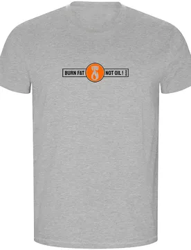 T-shirt à Manches Courtes Burn Fat Eco