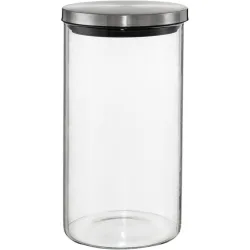 Bote de cocina con tapa de metal