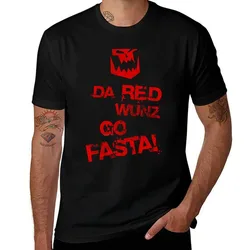 Da RED WUNZ GO FASTA!!! T-Shirt Christmas Casual Short Sleeve Top