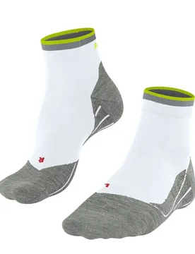 Running 4 Endurance Reflect Herren Socken, weiß 39-41 - Falke - FashionsVida