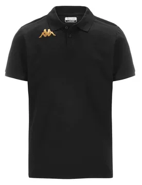 Polo à Manches Courtes Gastio Black 3XL - Kappa - FashionsVida