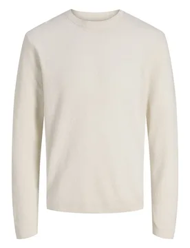 Pull Devin Cloud Dancer M - Jack & jones - FashionsVida