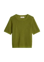 Knit Pullovers Shortsleeve female