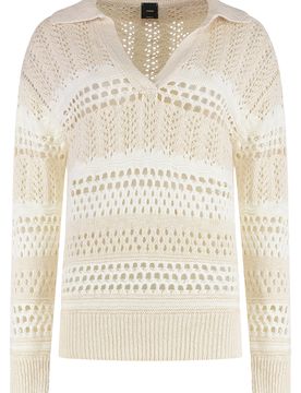 Pinko Gorzano Cotton-Linen Sweater