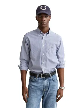 Camicia A Maniche Lunghe 3262030 College Blue 2XL