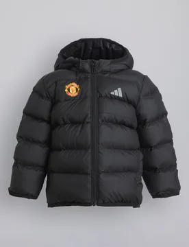 Manchester United x Infant Synthetic Down Jacket Black 0-3M - Adidas - FashionsVida