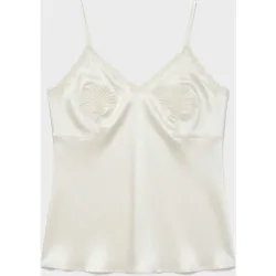 Camiseta de pijama de mujer detalle palmeras