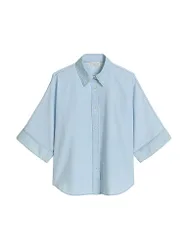 Marc O'Polo Blouse bleu clair 40