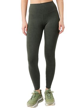 Yogatight imprimé monos vert foncé XS