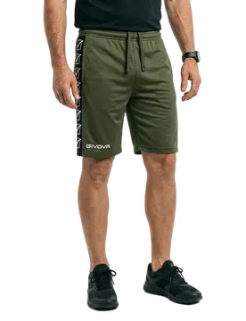 Short Terry Band Khaki L Homme - Givova - FashionsVida