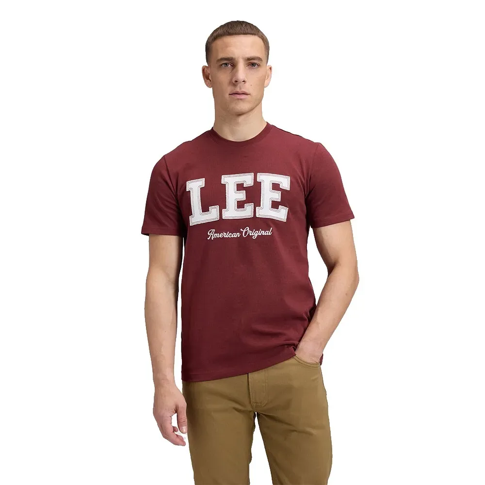 Maglietta A Maniche Corte Original Regular Fit Port S - Lee - FashionsVida