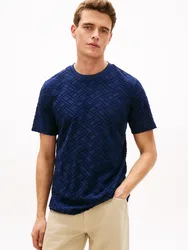 S AOP FLAG JACQUARD TEE male
